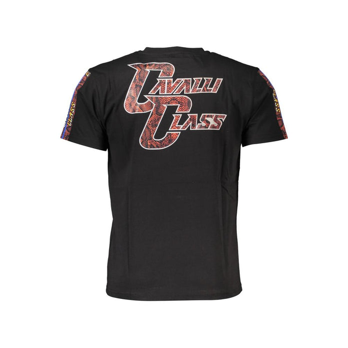 Black Cotton T-Shirt
