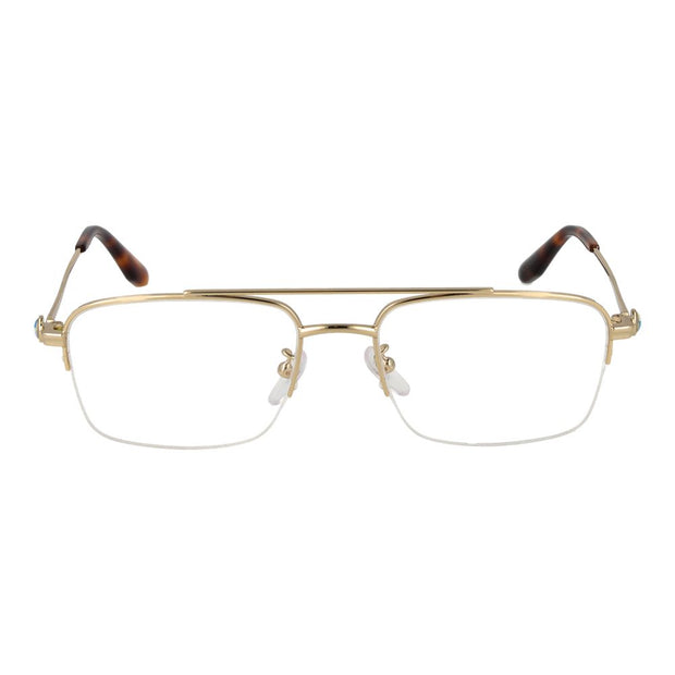 Gold Men Glasses Frame