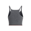V-neck ribbed Top