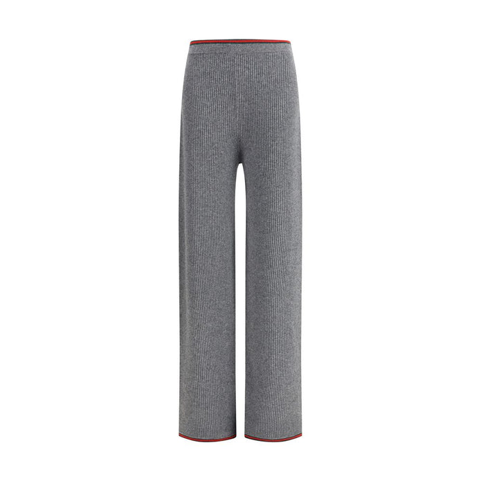 Ribbed Wool Trousers
