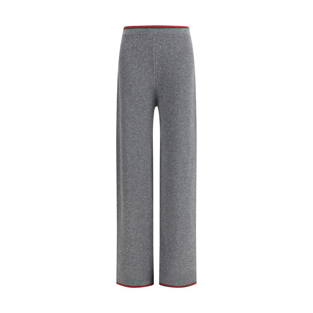 Ribbed Wool Trousers