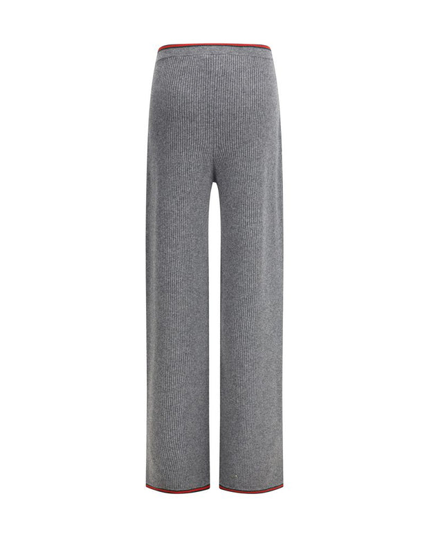 Ribbed Wool Trousers