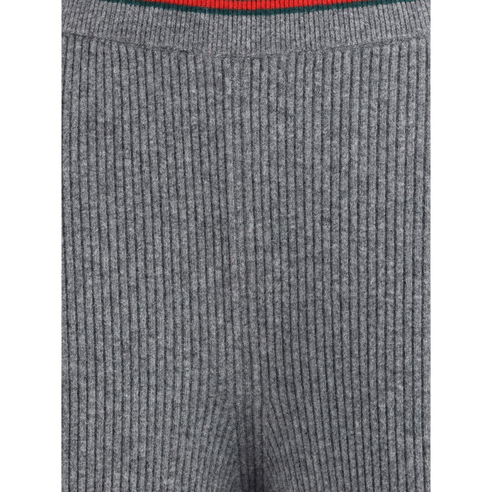 Ribbed Wool Trousers