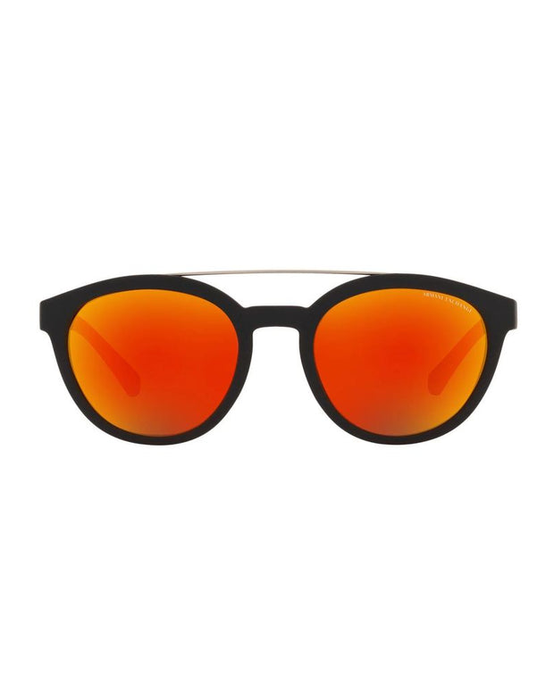 Orange Resin Sunglasses