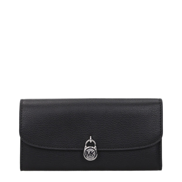 Black Leather Wallets