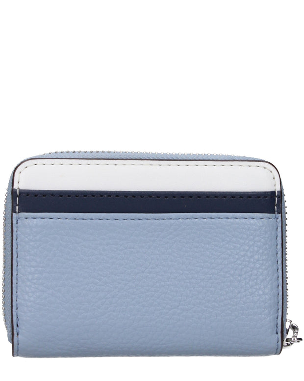 Light Blue Leather Cardholders