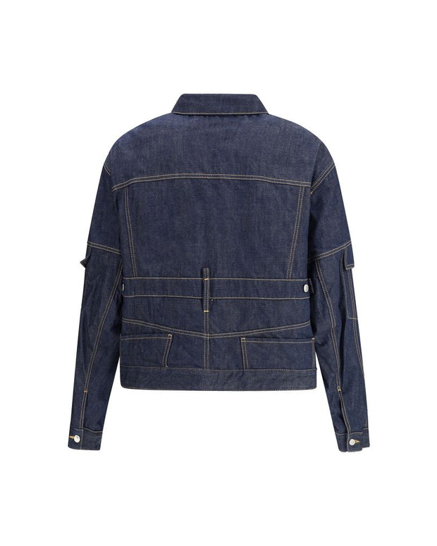 Blue Cotton Denim Jacket
