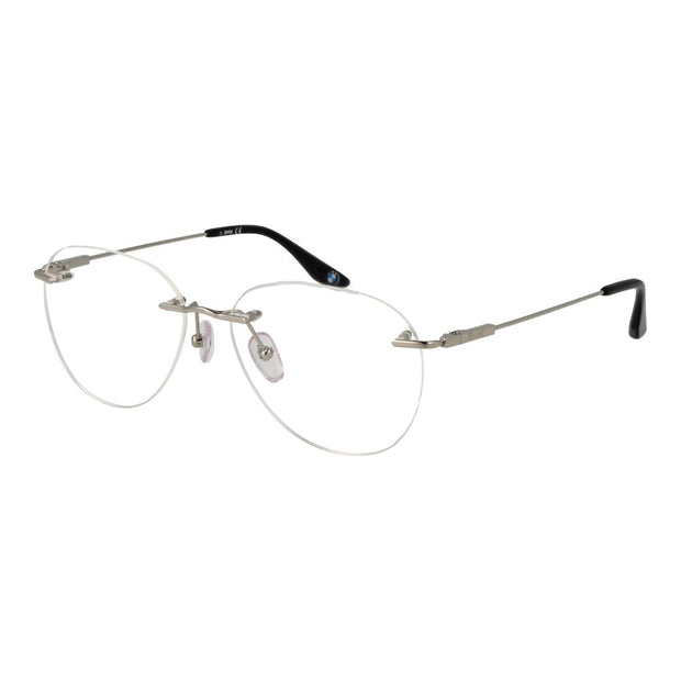 Silver Men Glasses Frame
