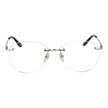 Silver Men Glasses Frame