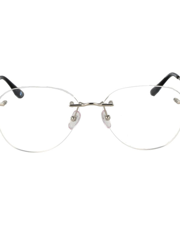Silver Men Glasses Frame