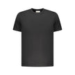 Black Cotton Men T-Shirt