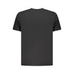Black Cotton Men T-Shirt