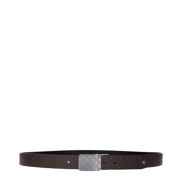 Brown Leather Regular Belts