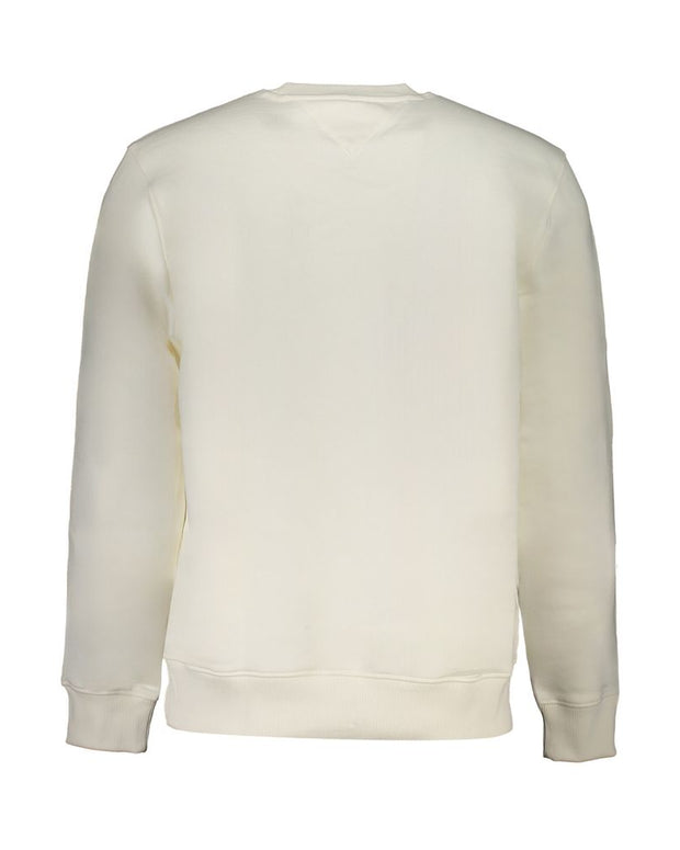 White Cotton Sweatshirt