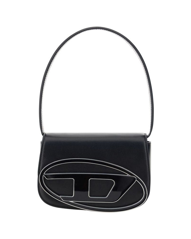 Black Calf Leather Bos Taurus Shoulder Bag