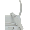 White Calf Leather Bos Taurus Shoulder Bag