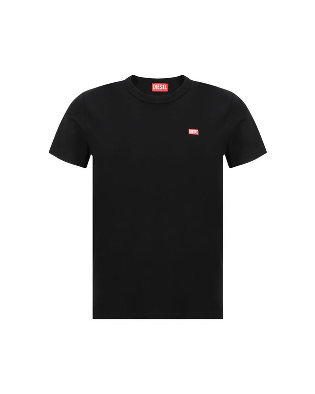 Black Cotton T-Shirt
