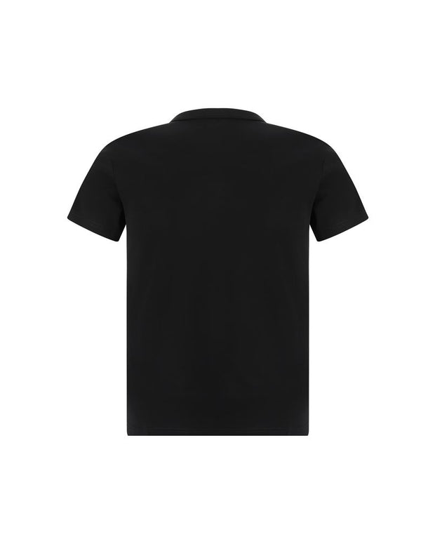 Black Cotton T-Shirt