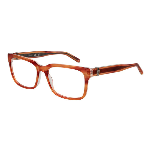 Orange Men Glasses Frame