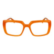 Orange Unisex Glasses Frame