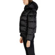Black Nylon Jackets & Coat