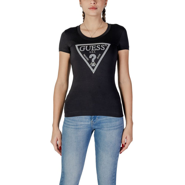 Black Cotton T-Shirt