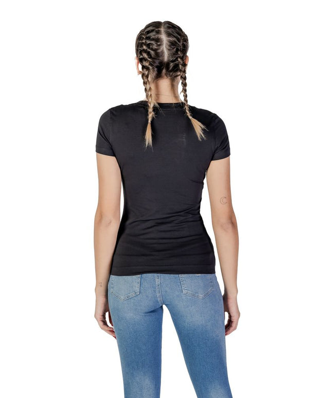 Black Cotton T-Shirt