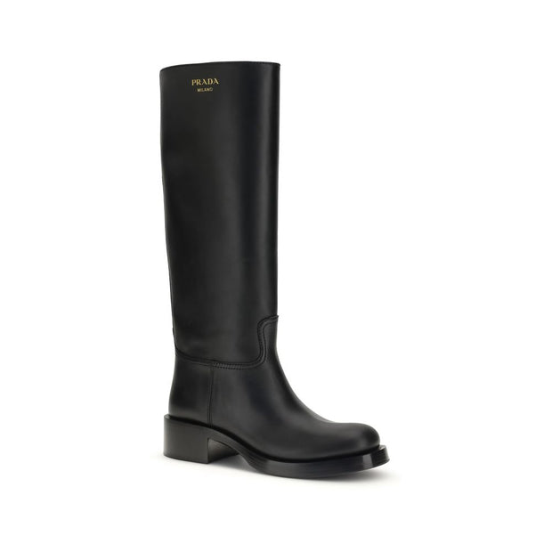 High leather Boots