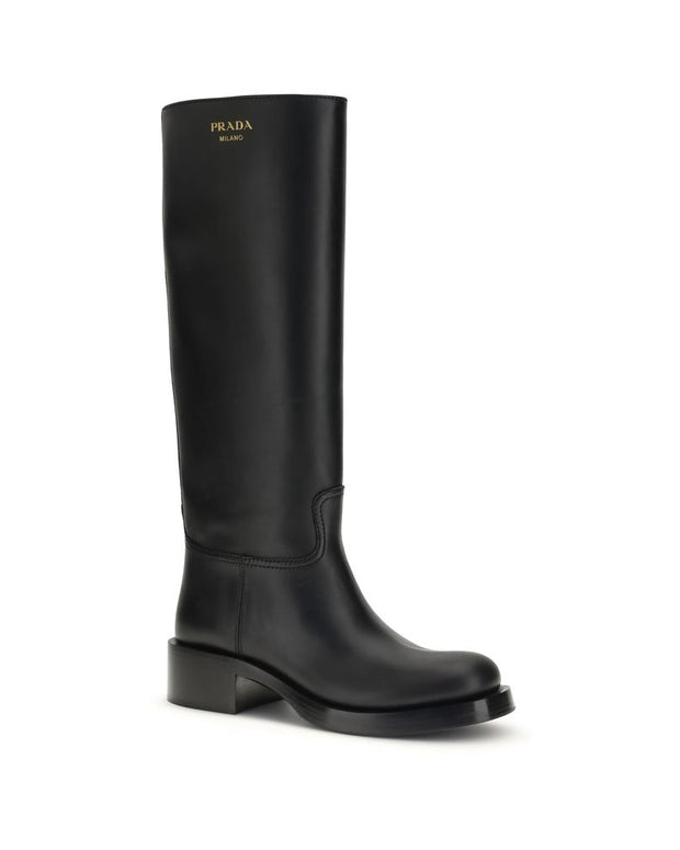High leather Boots