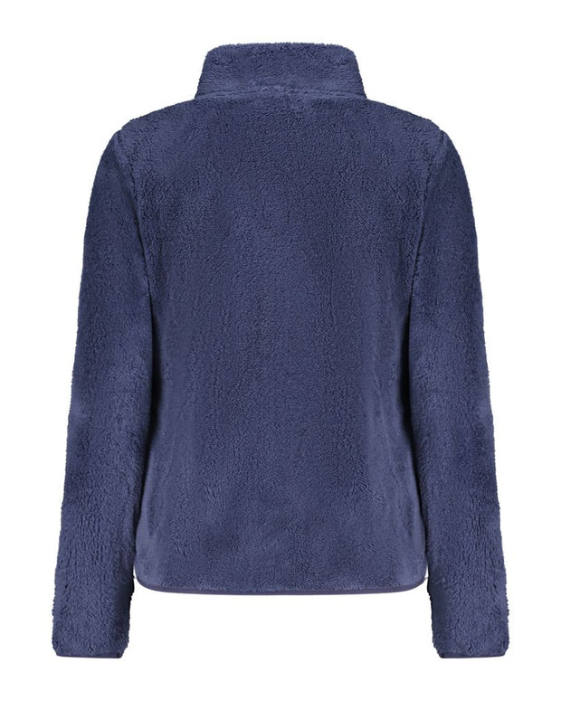 Blue Polyester Women Sweater