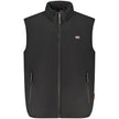 Black Polyester Men's Jacket