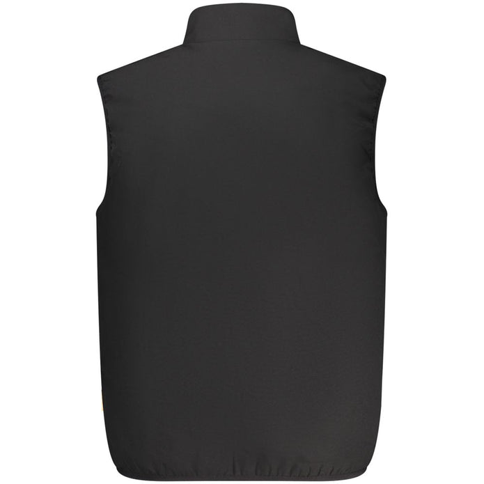 Black Polyester Men's Jacket