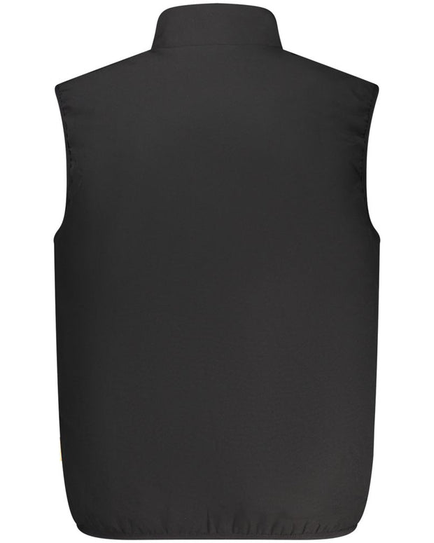 Black Polyester Men's Jacket