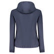 Blue Polyester Women Jacket