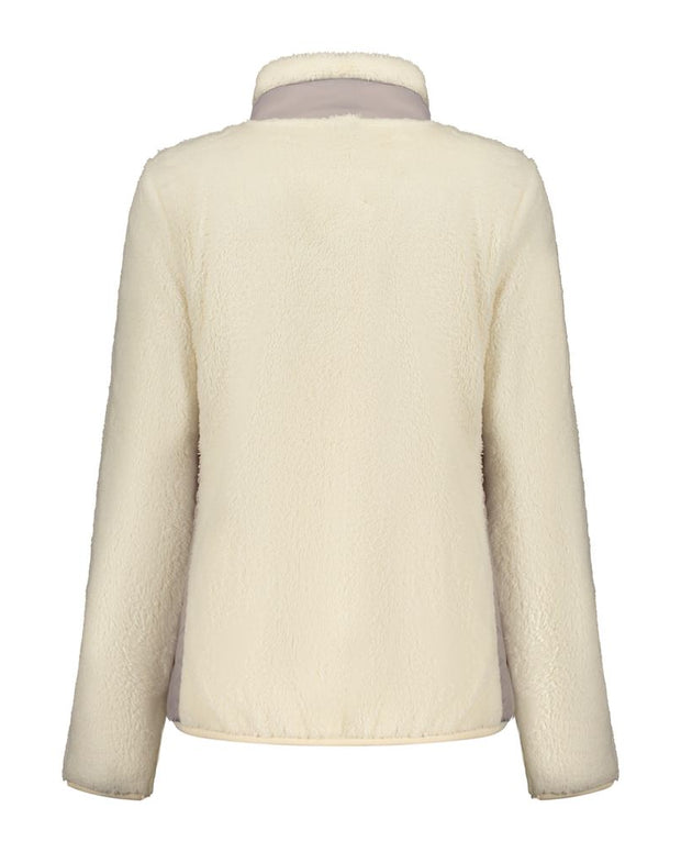 White Polyester Women Sweater