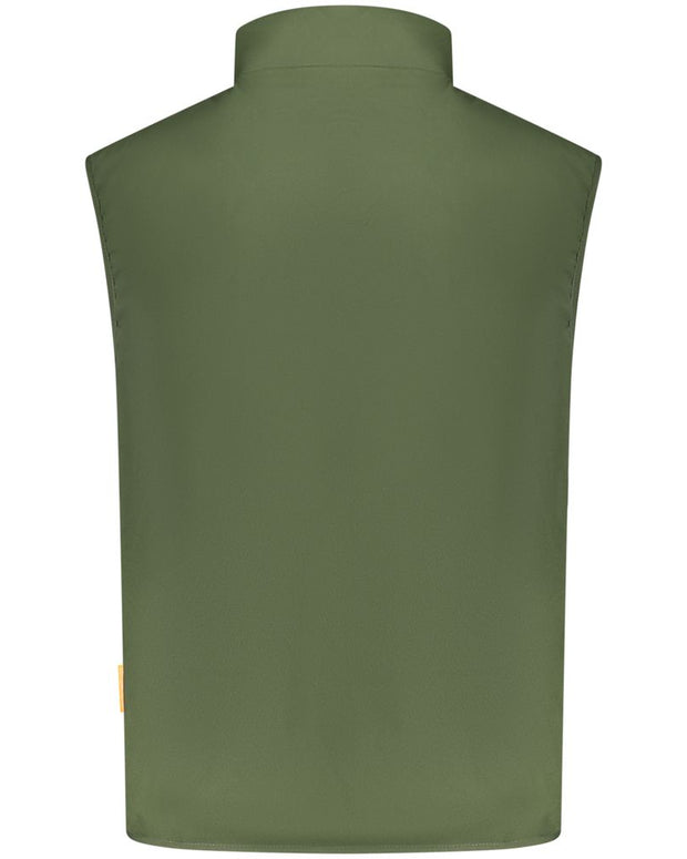Green Polyester Men's Jacket