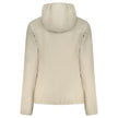 Beige Polyester Women Jacket