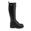 Black Leather Boot