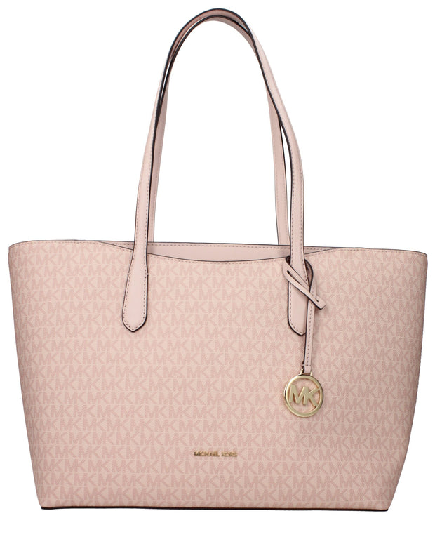 Pink Fabric Shoulder Bag