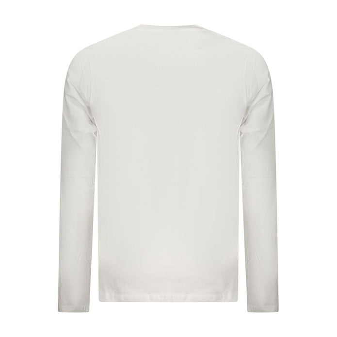 White Cotton Men T-Shirt