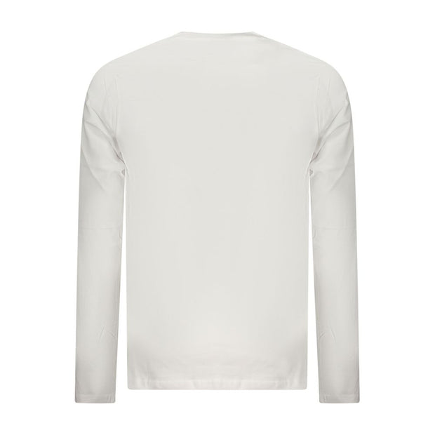 White Cotton Men T-Shirt