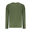 Green Cotton Men T-Shirt