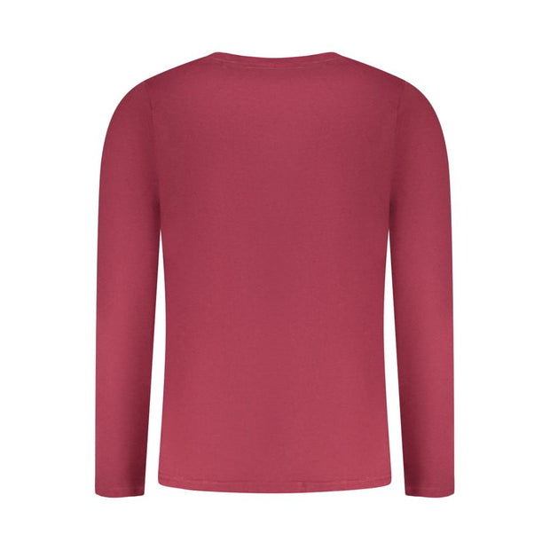 Red Cotton Men T-Shirt