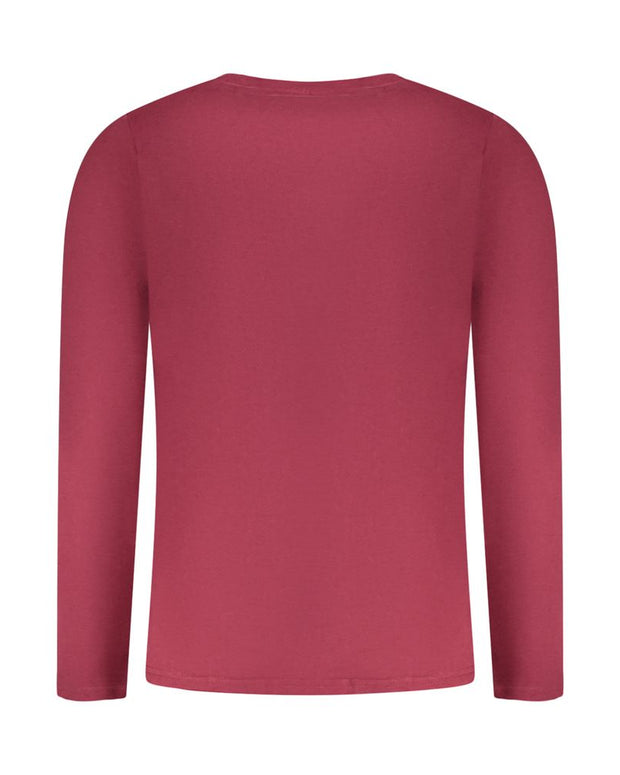 Red Cotton Men T-Shirt