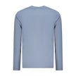 Blue Cotton Men T-Shirt