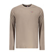 Brown Cotton Men T-Shirt