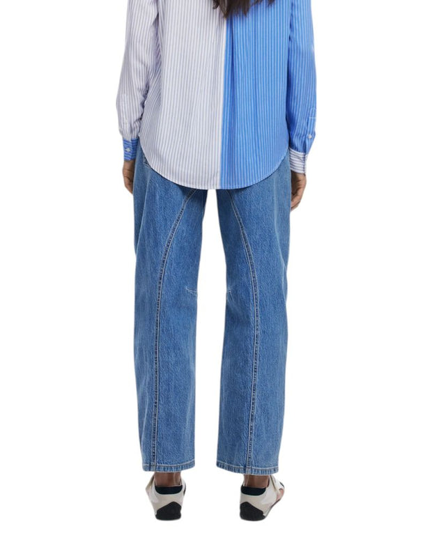 Light Blue Viscose Blouse