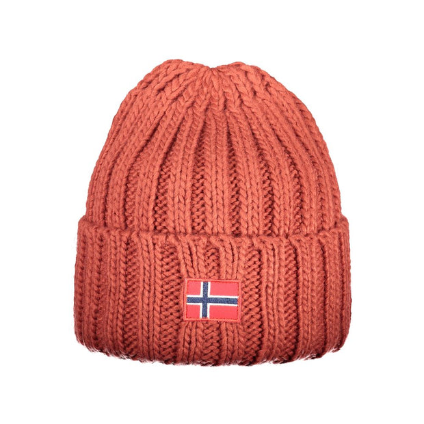 Red Marabou Men Cap