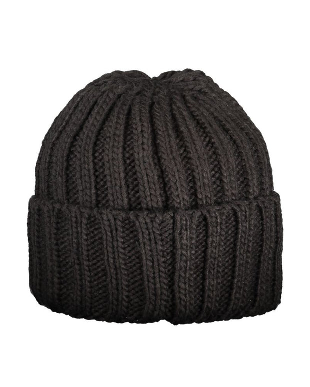Black Marabou Men Cap