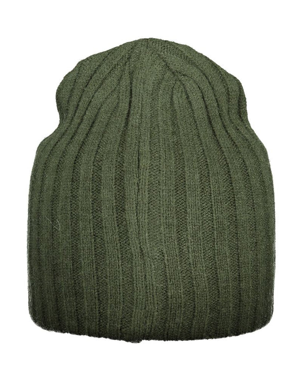 Green Polyester Men Cap